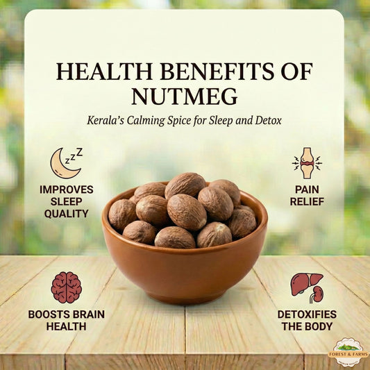 Kerala's Whole Nutmeg (Jayfal)