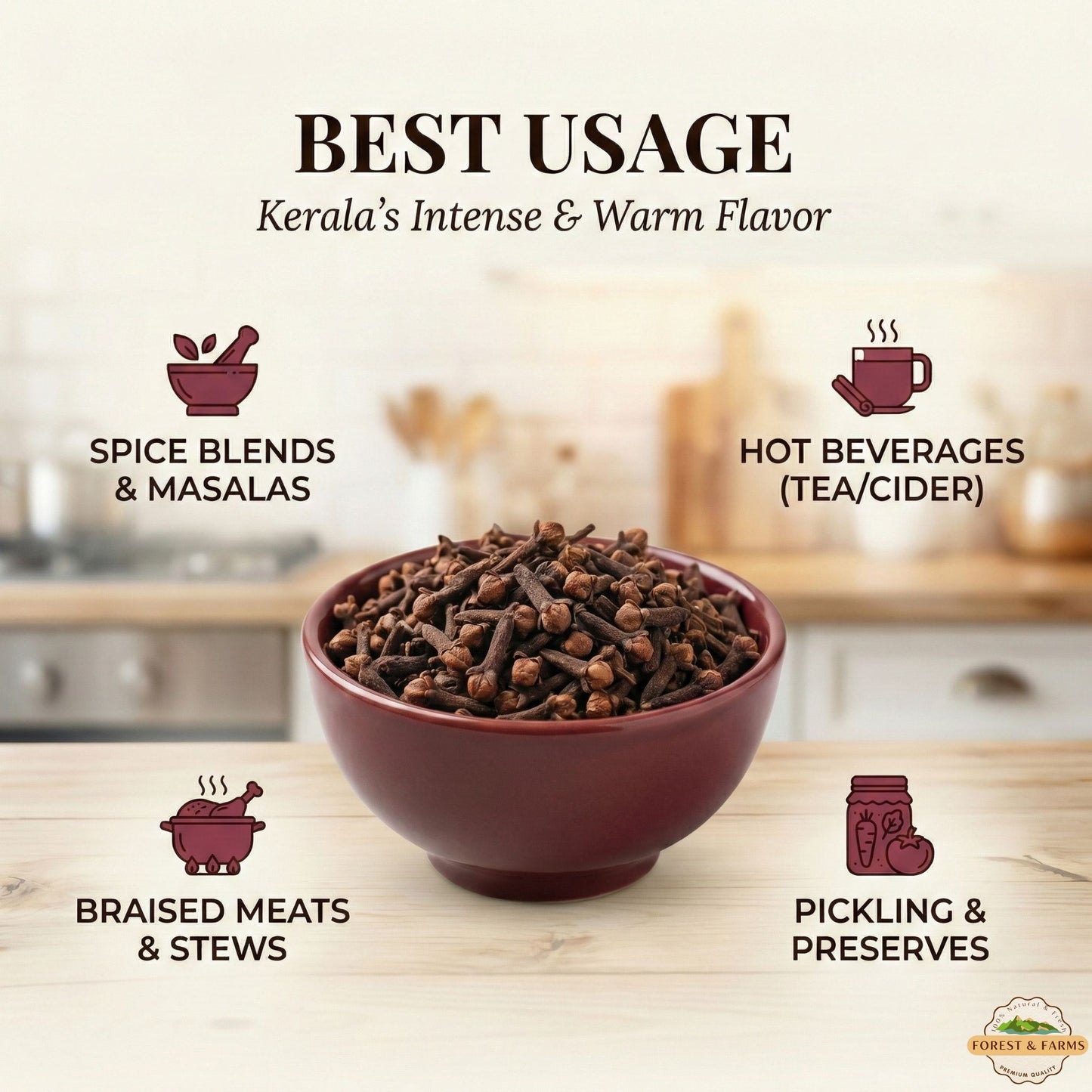 Kerala's Whole Cloves (Laung)