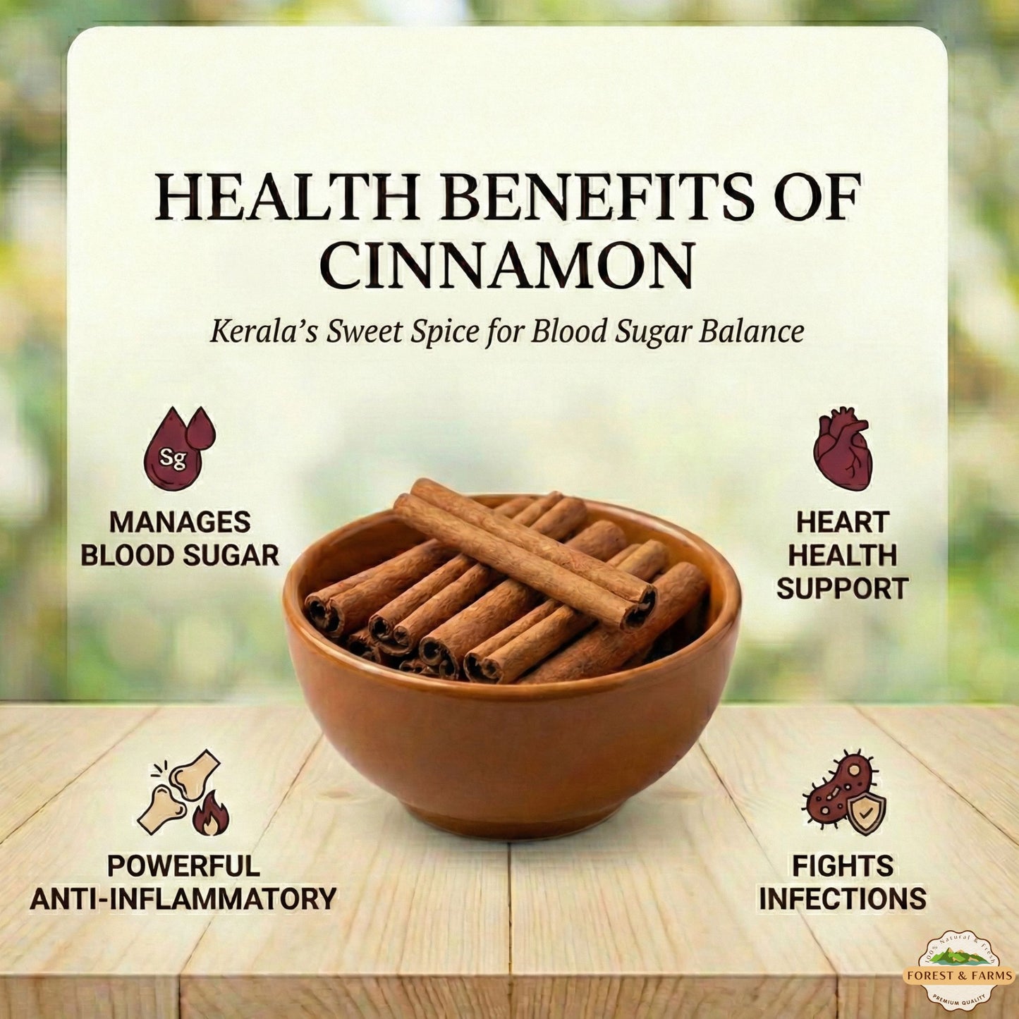 Kerala's Whole Cinnamon (Dalchini)